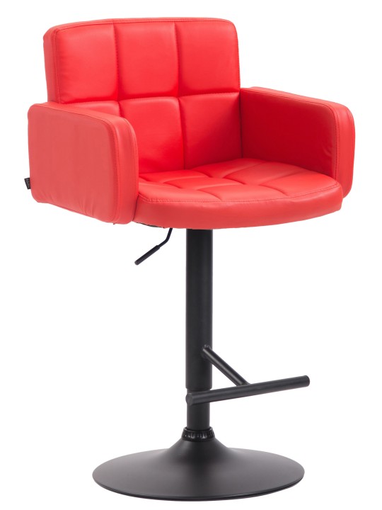 Taburete de bar Los Ángeles, rojo