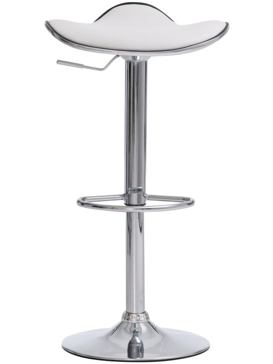 Juego de 2 taburetes de bar Shanghai C, blanco Juego de 2 taburetes de bar Shanghai C, blanco