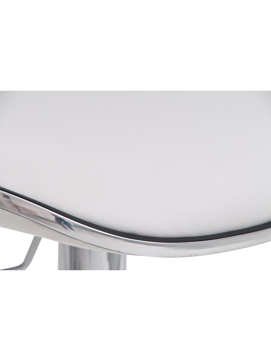 Juego de 2 taburetes de bar Shanghai C, blanco Juego de 2 taburetes de bar Shanghai C, blanco