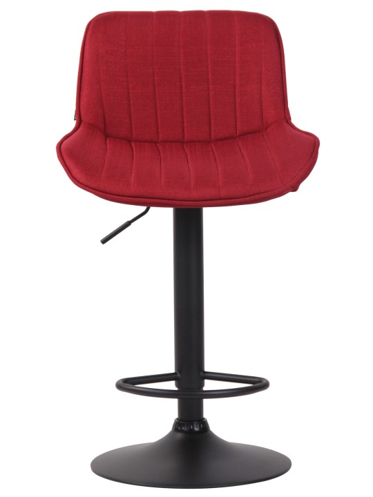 Taburete de bar tela Lentini, rojo Taburete de bar tela Lentini, rojo
