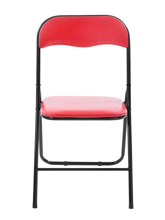 Silla plegable Félix, rojo/negro Silla plegable Félix, rojo/negro