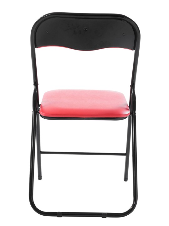 Silla plegable Félix, rojo/negro Silla plegable Félix, rojo/negro