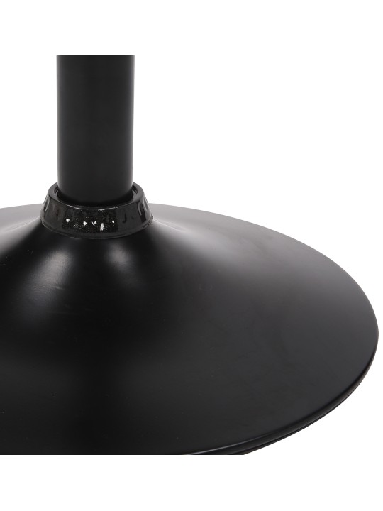 Juego de 2 taburetes de bar Feni terciopelo, negro Juego de 2 taburetes de bar Feni terciopelo, negro