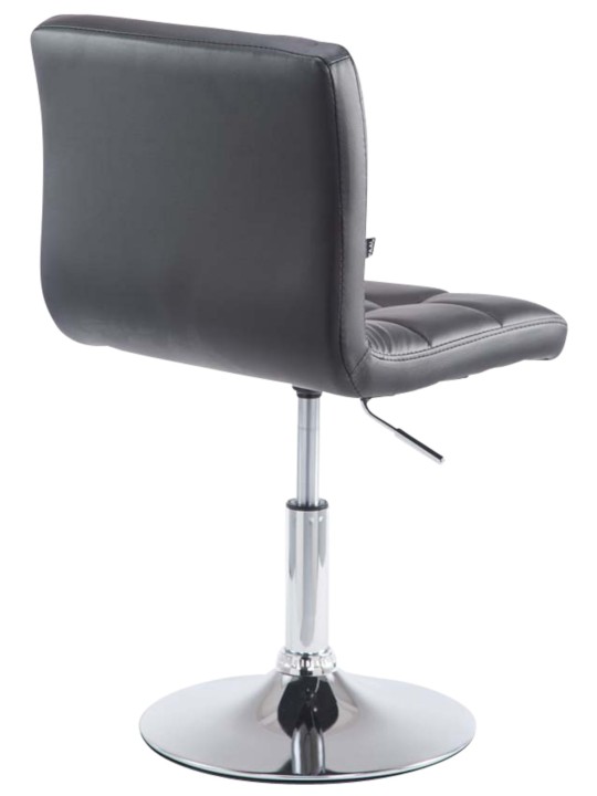 Juego de 4 taburetes de bar Palma V2, negro