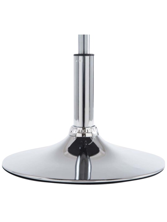 Juego de 4 taburetes de bar Palma V2, blanco