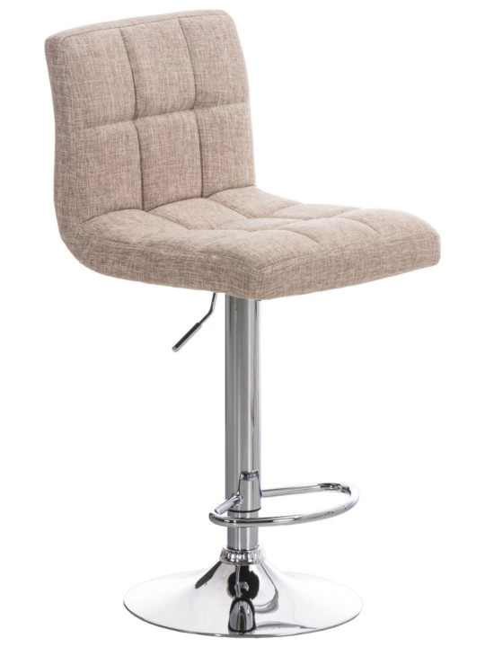 Juego de 2 taburetes de bar Perú FABRIC C, crema Juego de 2 taburetes de bar Perú FABRIC C, crema