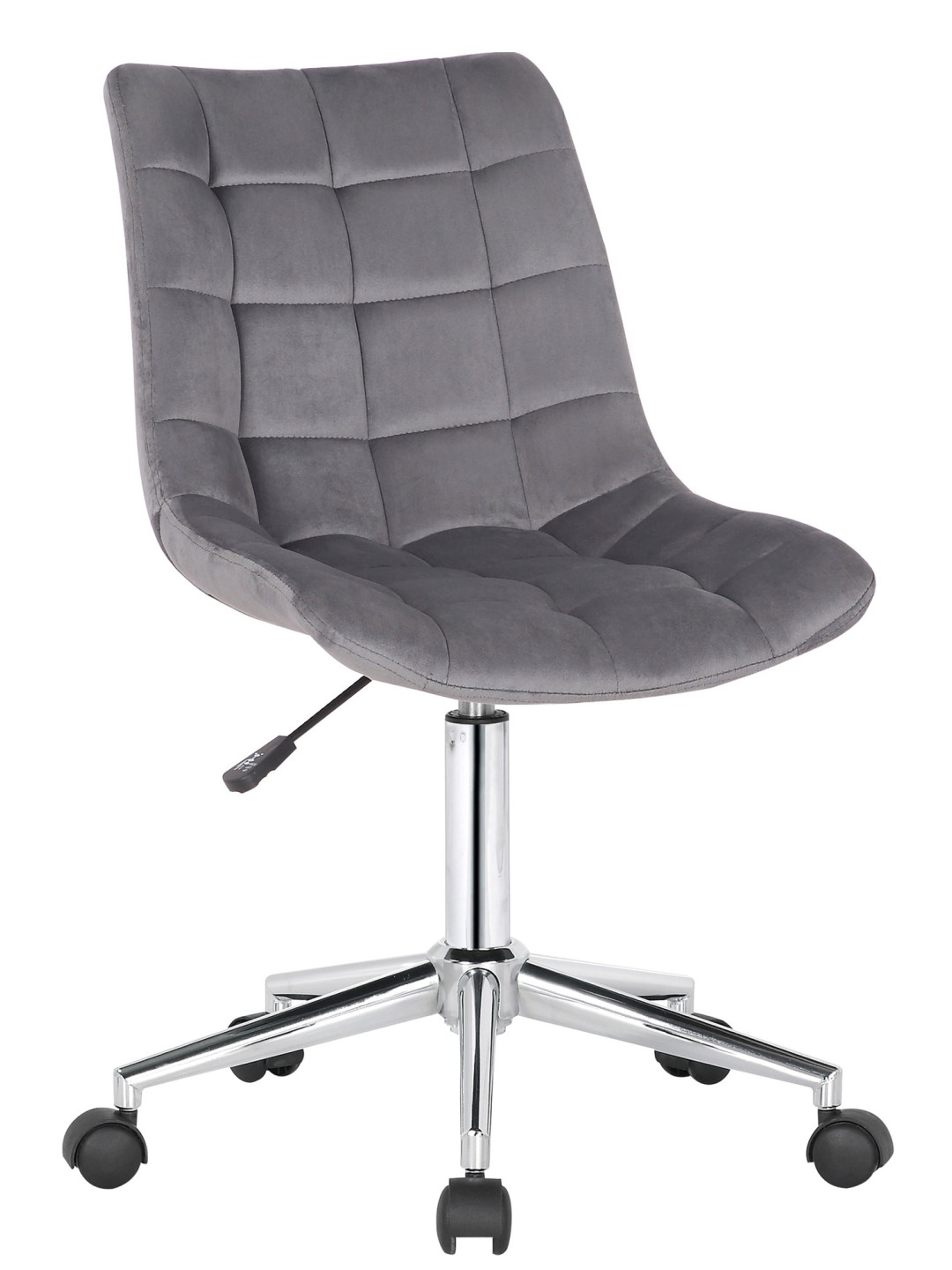 Silla de oficina Medford terciopelo, gris