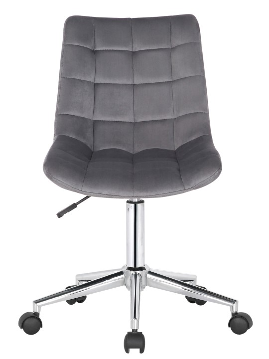 Silla de oficina Medford terciopelo, gris