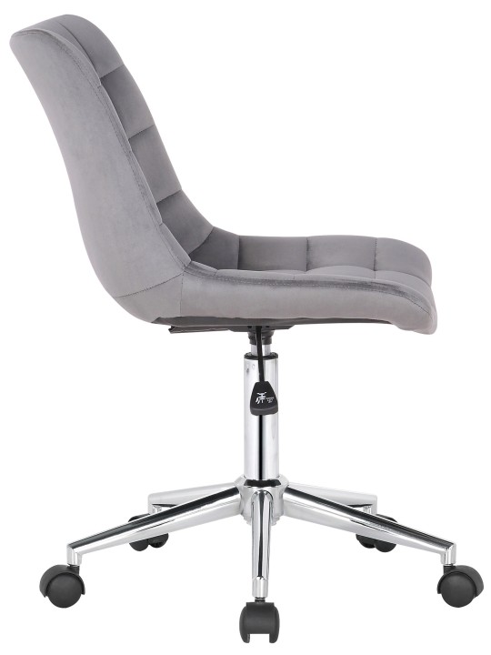 Silla de oficina Medford terciopelo, gris