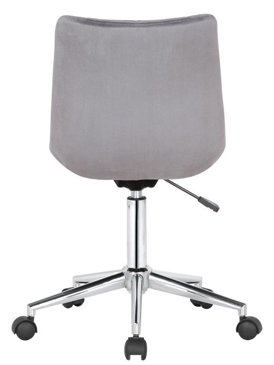 Silla de oficina Medford terciopelo, gris