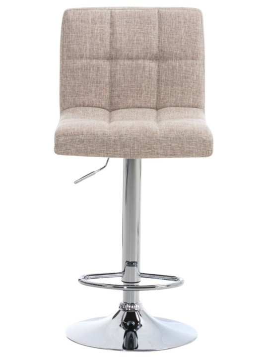 Juego de 2 taburetes de bar Perú FABRIC C, crema Juego de 2 taburetes de bar Perú FABRIC C, crema