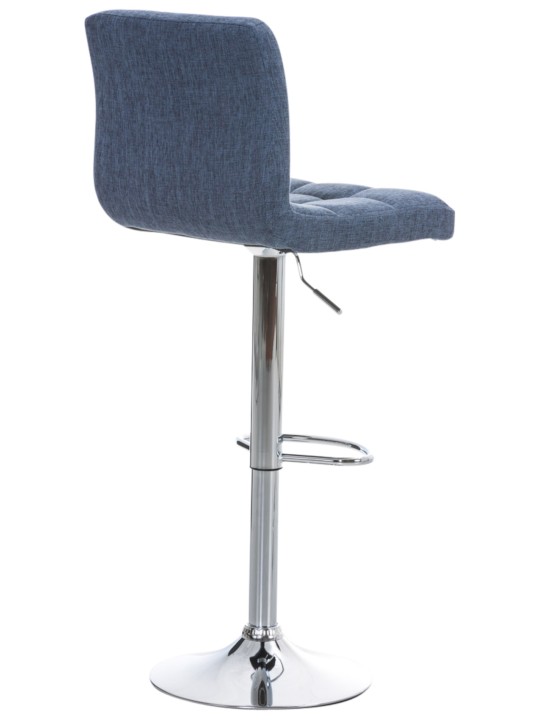 Juego de 2 taburetes de bar Perú FABRIC C, azul Juego de 2 taburetes de bar Perú FABRIC C, azul