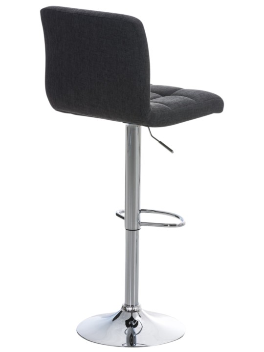 Juego de 2 taburetes de bar Perú FABRIC C, gris oscuro Juego de 2 taburetes de bar Perú FABRIC C, gris oscuro