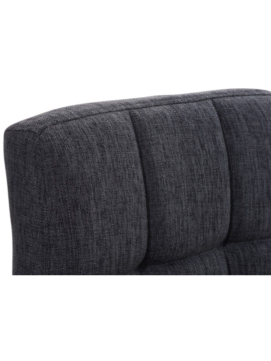 Juego de 2 taburetes de bar Perú FABRIC C, gris oscuro Juego de 2 taburetes de bar Perú FABRIC C, gris oscuro