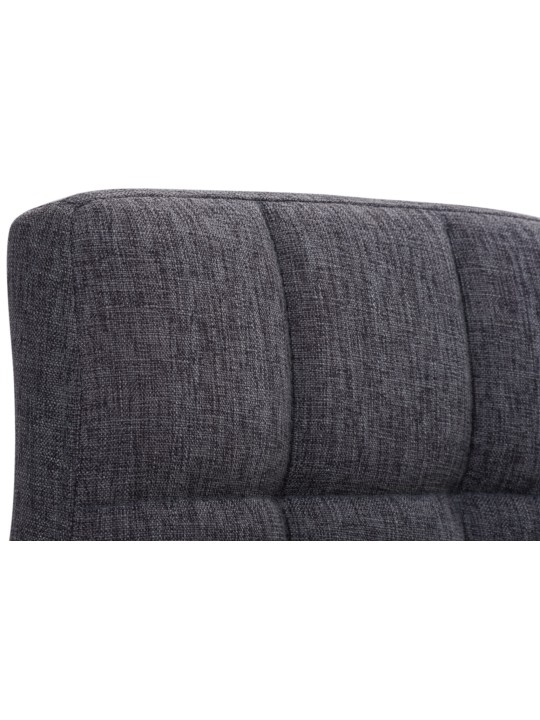 Juego de 2 taburetes de bar Perú FABRIC C, gris claro Juego de 2 taburetes de bar Perú FABRIC C, gris claro