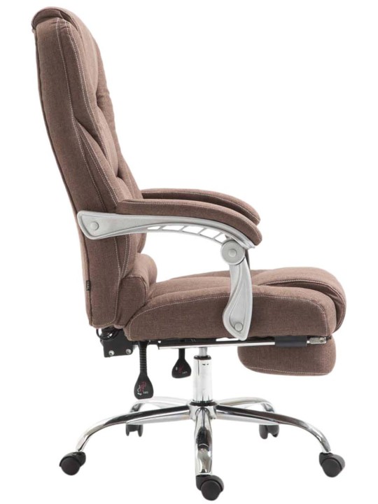 Silla de oficina Pacific tela, marrón