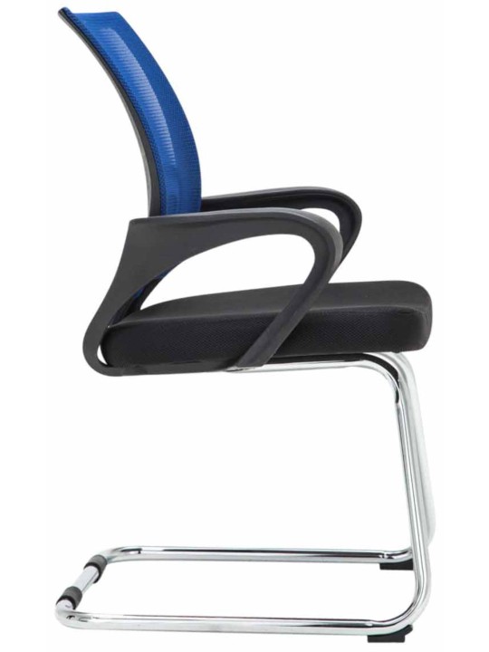 Juego de 2 sillas de visita Eureka, azul Juego de 2 sillas de visita Eureka, azul