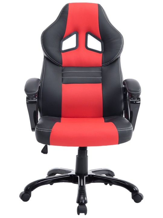 Silla de oficina Pedro, negro/rojo Silla de oficina Pedro, negro/rojo