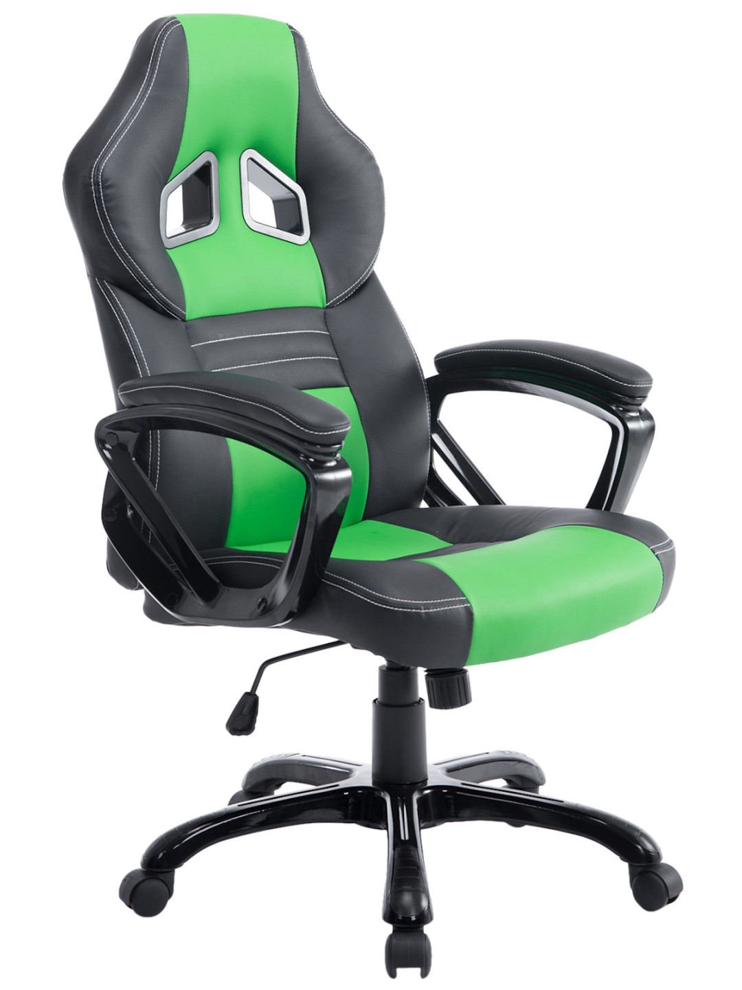 Silla de oficina Pedro, negro/verde