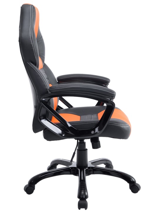 Silla de oficina Pedro, negro/naranja Silla de oficina Pedro, negro/naranja