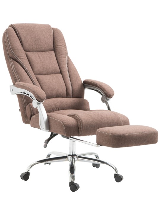 Silla de oficina Pacific tela, marrón