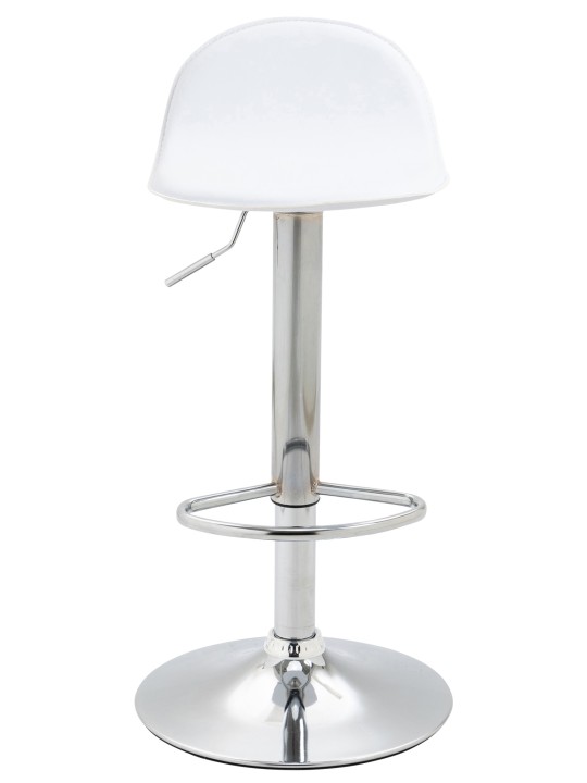 Taburete de bar Lana V2 C, blanco