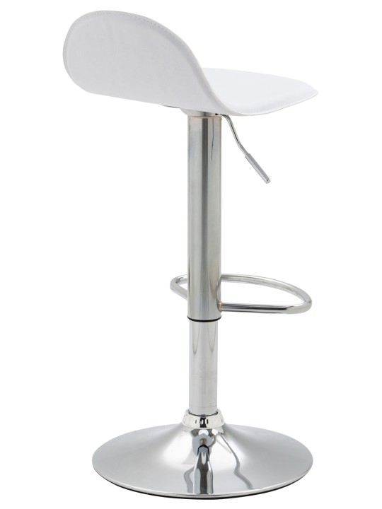 Taburete de bar Lana V2 C, blanco