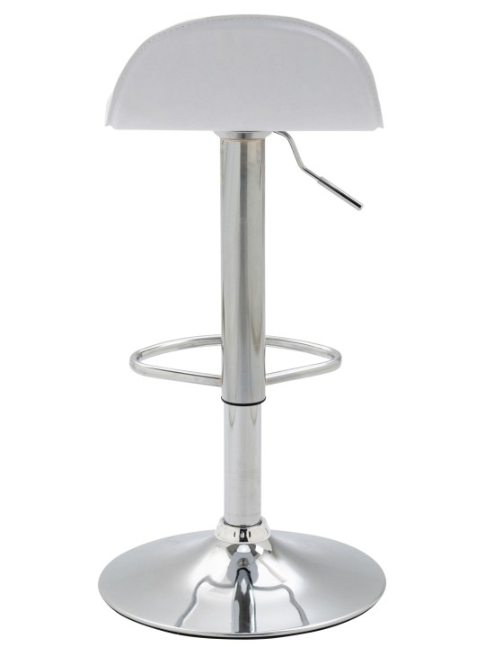 Taburete de bar Lana V2 C, blanco