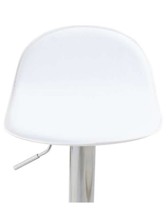 Taburete de bar Lana V2 C, blanco