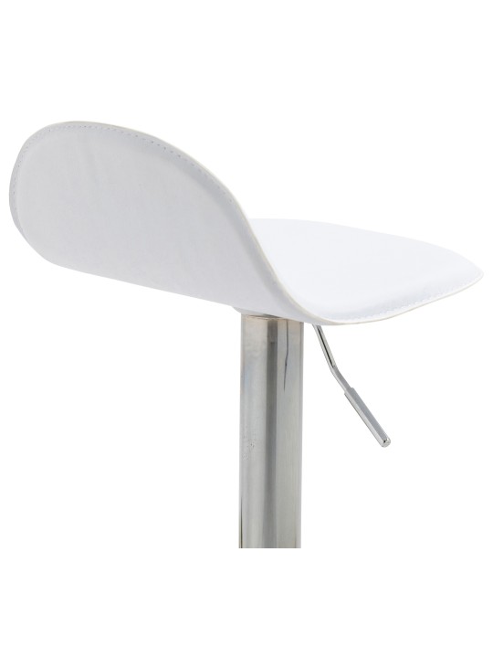 Taburete de bar Lana V2 C, blanco