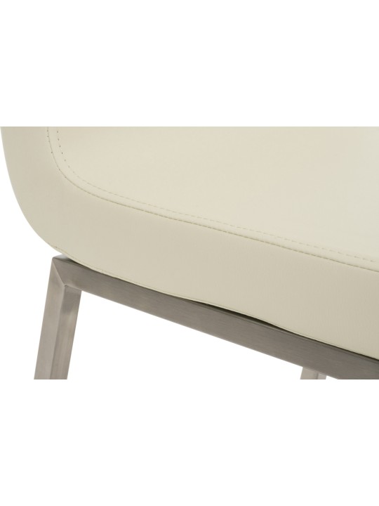 Juego de 2 sillas de comedor Colmar, crema Juego de 2 sillas de comedor Colmar, crema