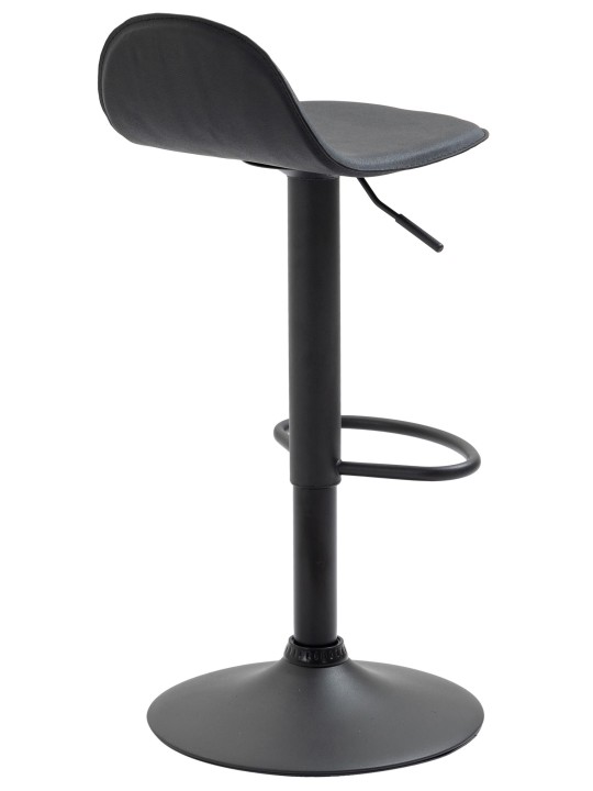 Taburete de bar Lana V2, negro