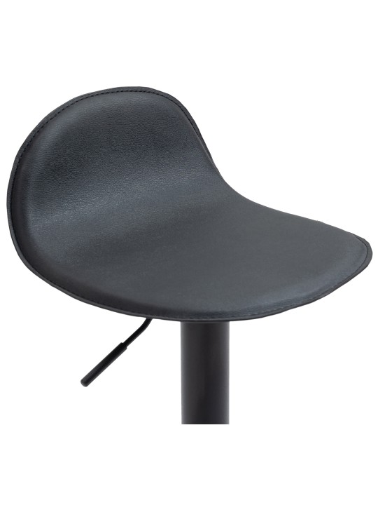 Taburete de bar Lana V2, negro