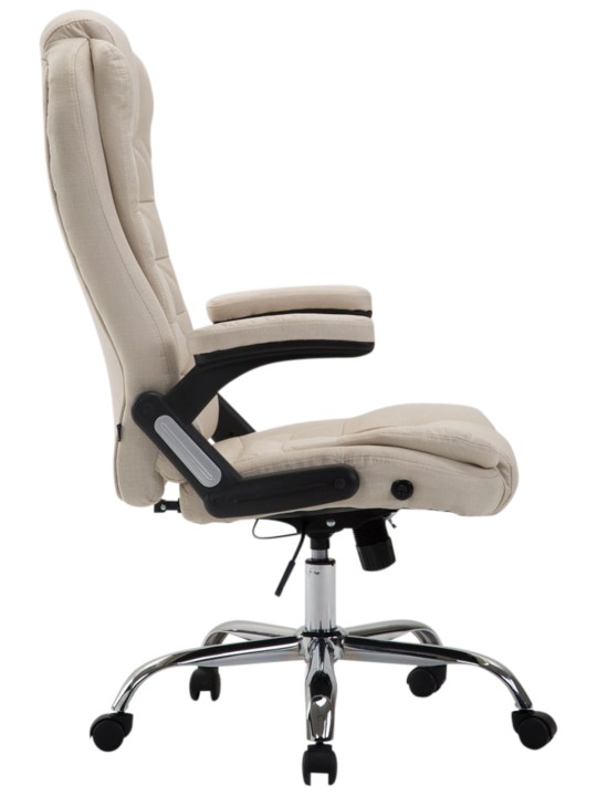 Silla de oficina Thor tela, crema