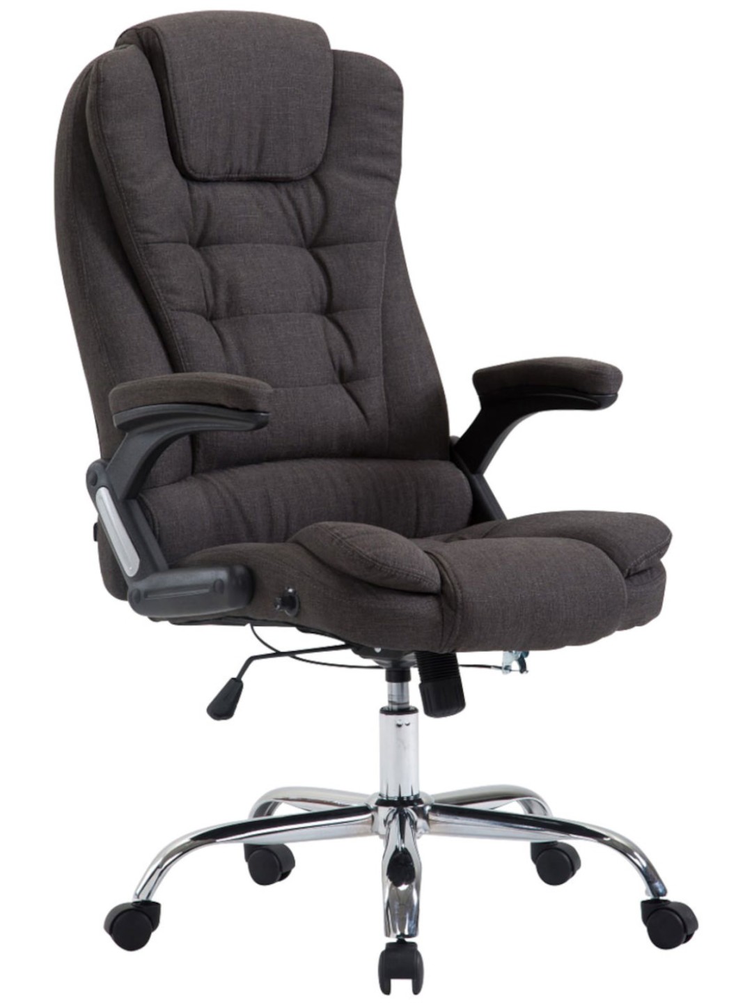 Silla de oficina Thor tela, gris oscuro