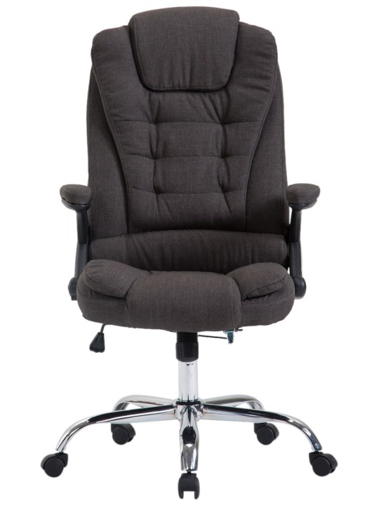 Silla de oficina Thor tela, gris oscuro
