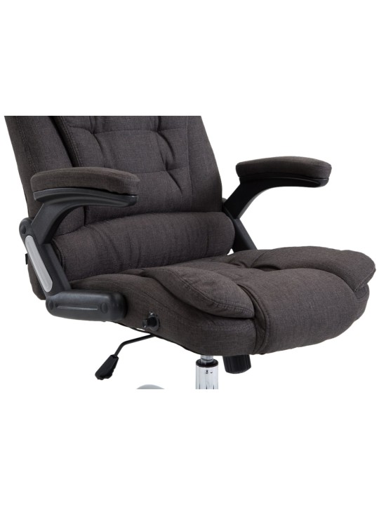 Silla de oficina Thor tela, gris oscuro