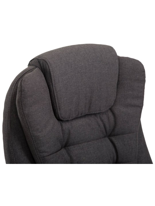Silla de oficina Thor tela, gris oscuro
