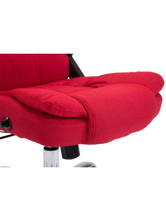 Silla de oficina Thor tela, rojo