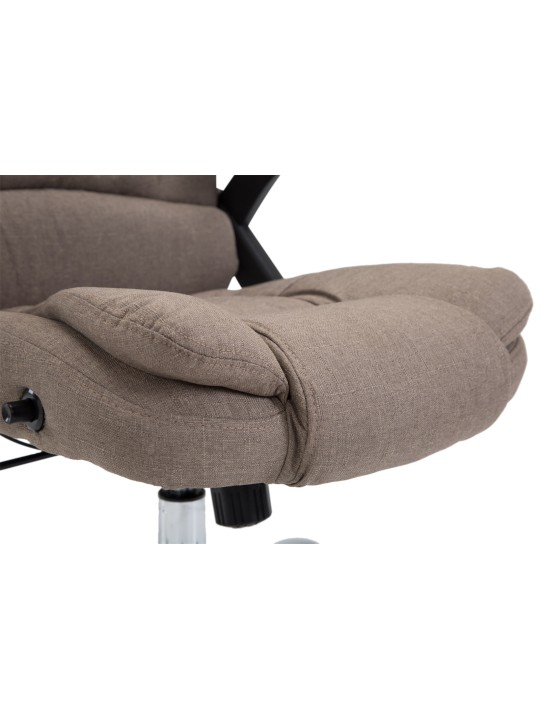 Silla de oficina Thor tela, taupe