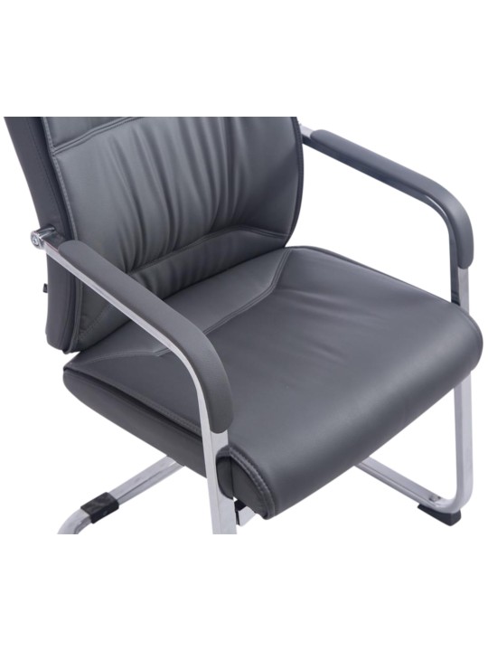 Conjunto de 2 sillas voladizas XL Anubis, gris