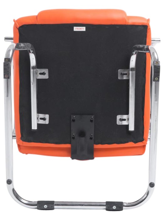 Conjunto de 2 sillas Atila, naranja