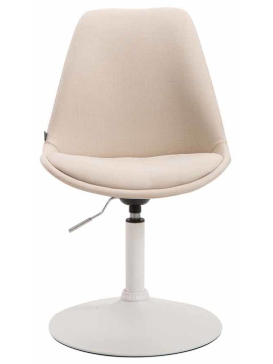 Conjunto de 4 sillas Maverick W tela, crema