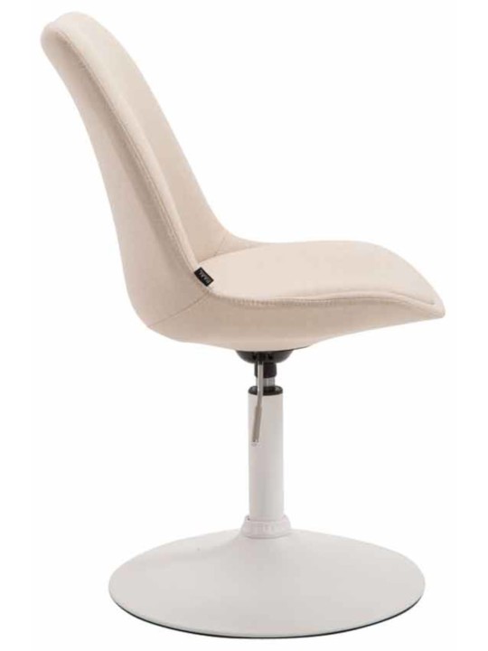 Conjunto de 4 sillas Maverick W tela, crema