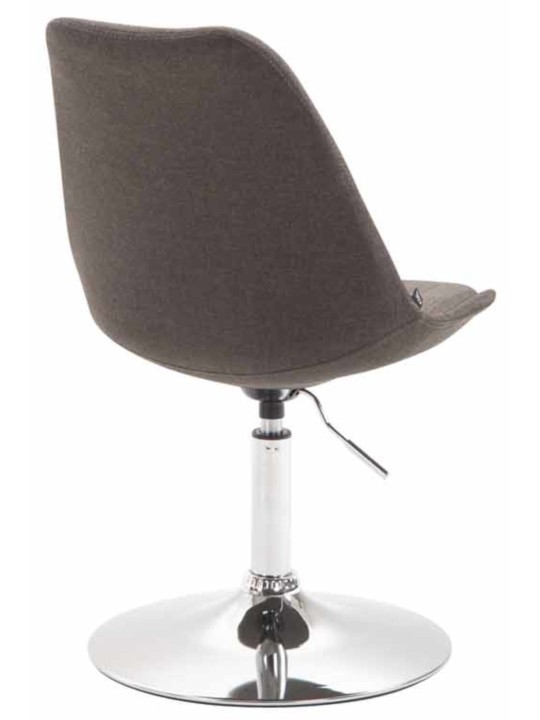 Conjunto de 4 sillas Maverick C tela, gris oscuro