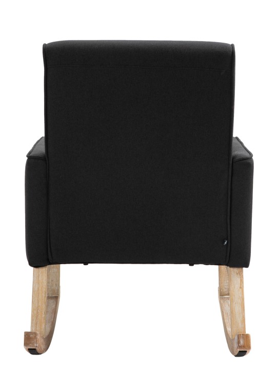 Mecedora Dream tela, negro