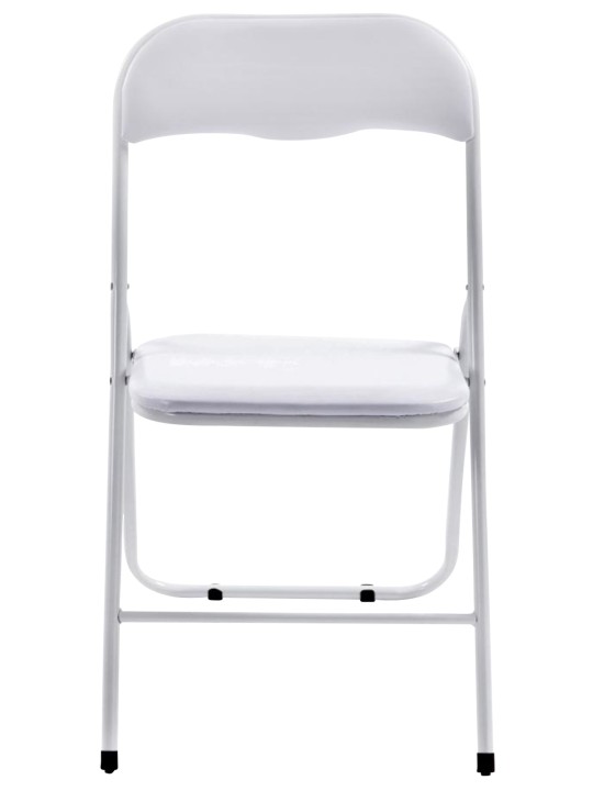 Conjunto de 2 sillas plegables Felix, blanco/blanco Conjunto de 2 sillas plegables Felix, blanco/blanco