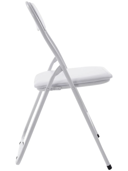 Conjunto de 2 sillas plegables Felix, blanco/blanco Conjunto de 2 sillas plegables Felix, blanco/blanco