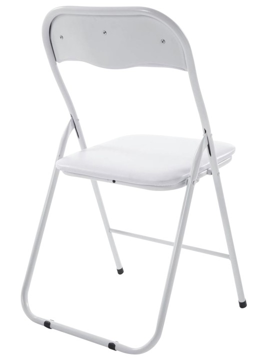 Conjunto de 2 sillas plegables Felix, blanco/blanco Conjunto de 2 sillas plegables Felix, blanco/blanco