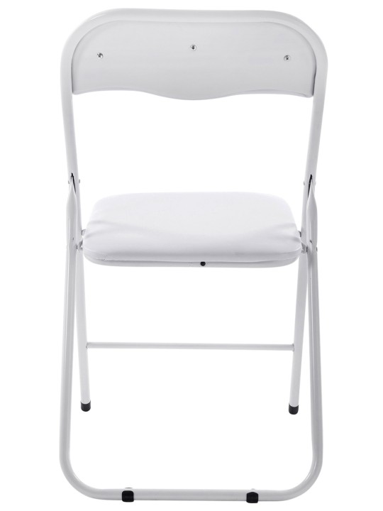 Conjunto de 2 sillas plegables Felix, blanco/blanco Conjunto de 2 sillas plegables Felix, blanco/blanco